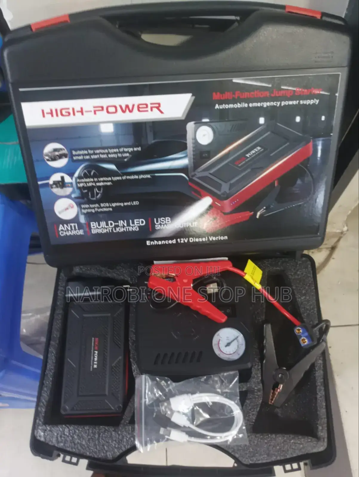 High Power Multifunction Car Jump Starter