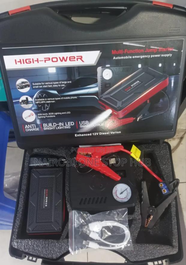 High Capacity Emergency Car Battery Booster
