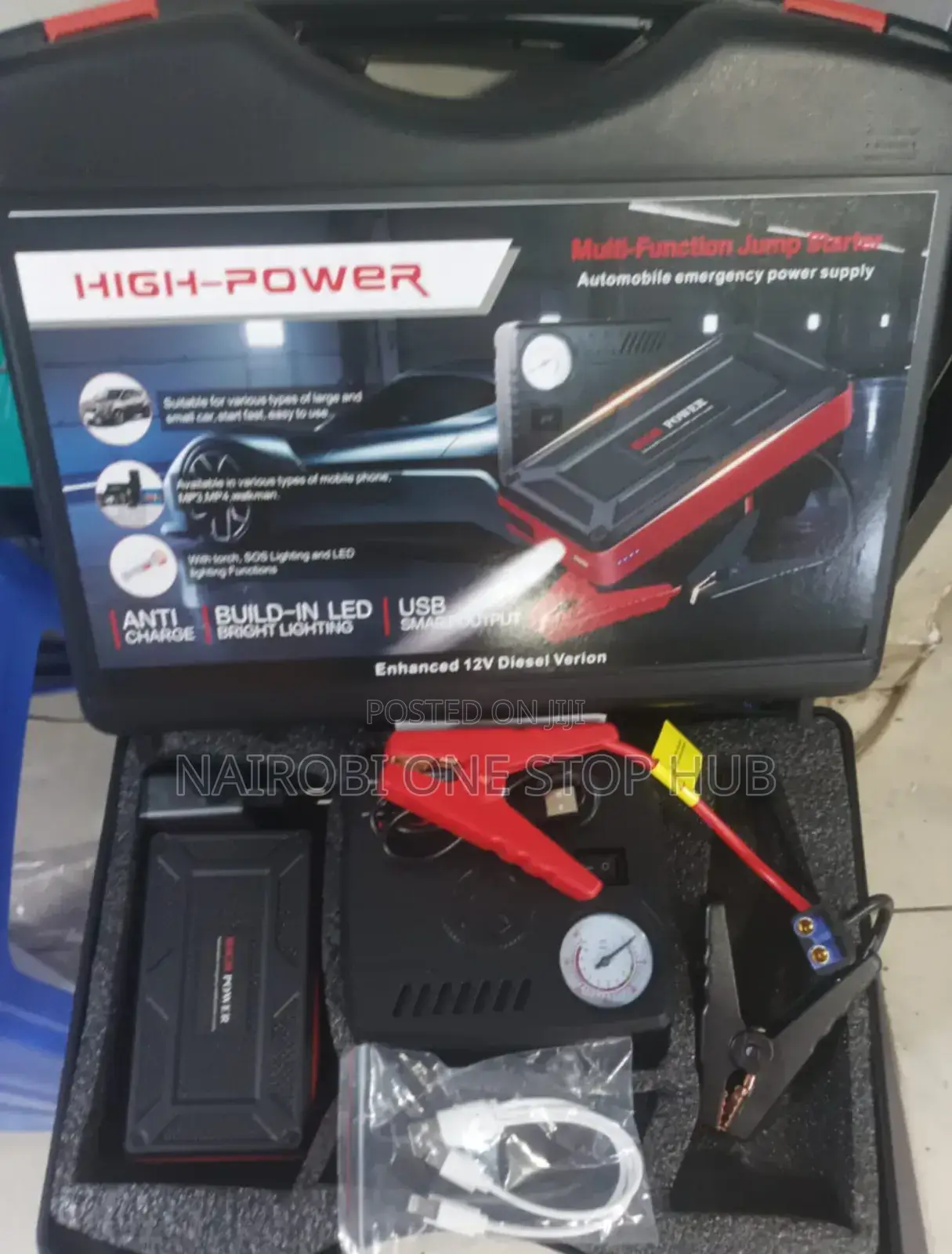 Multifunction Auto Jumpstarter