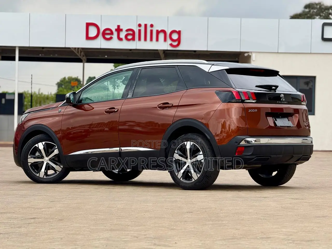 Peugeot 3008 2018 Brown