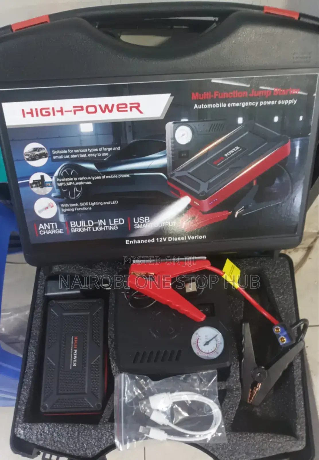 Heavy Duty Rechargeable Car Jump Starter