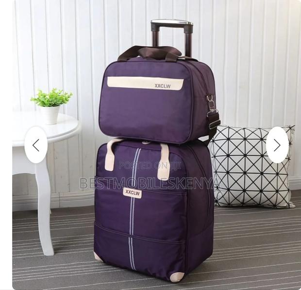 2 in 1 High Quality Big Sizes Trolley Travel Bags
Size 45*21.5*39 Cm