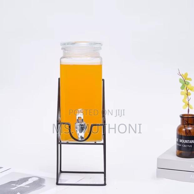 2.2l Each Capacity Juice/Drink Dispenser With Metallic Stand - thumbnail 4