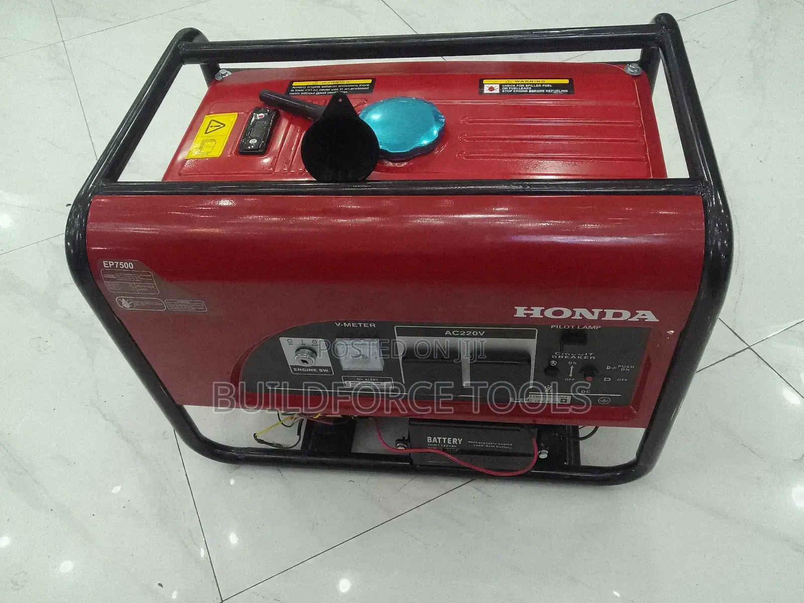 Honda 5.5kva Keystart Generator
