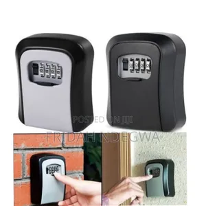 Wall-Mounted Key Lock Box Full Metallic