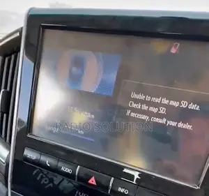 Toyota Land Cruiser Unable to Ream Map Sd Card Error Solution P11328