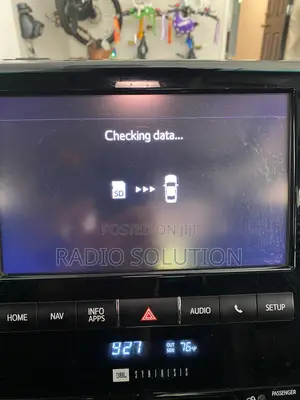 Toyota Land Cruiser Unable to Ream Map Sd Card Error Solution P11328