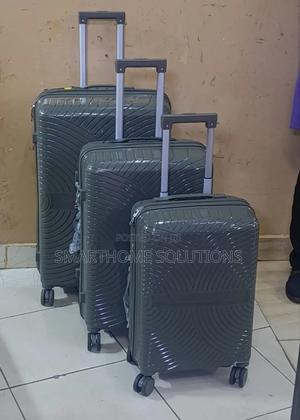 Modern Travel 3in1 Rubber Suitcase Set - thumbnail 2
