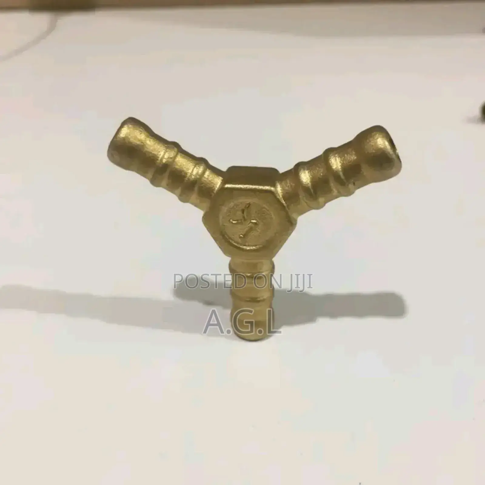 Brass Three Way Hose Connector