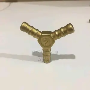 Brass Three Way Hose Connector