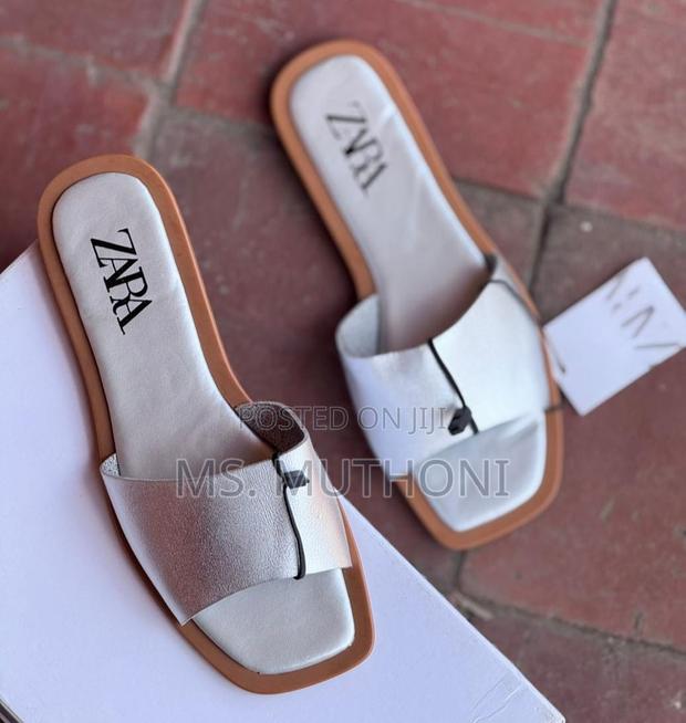 Leather Slides for Women (Zara ) Size 37-41 - thumbnail 5