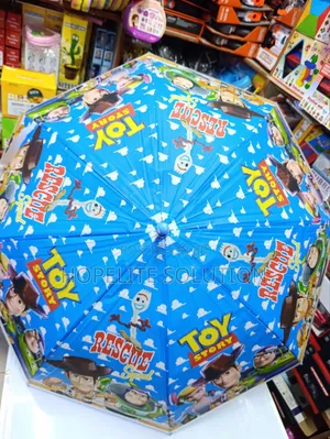Cartoon Themed Kids Umbrella