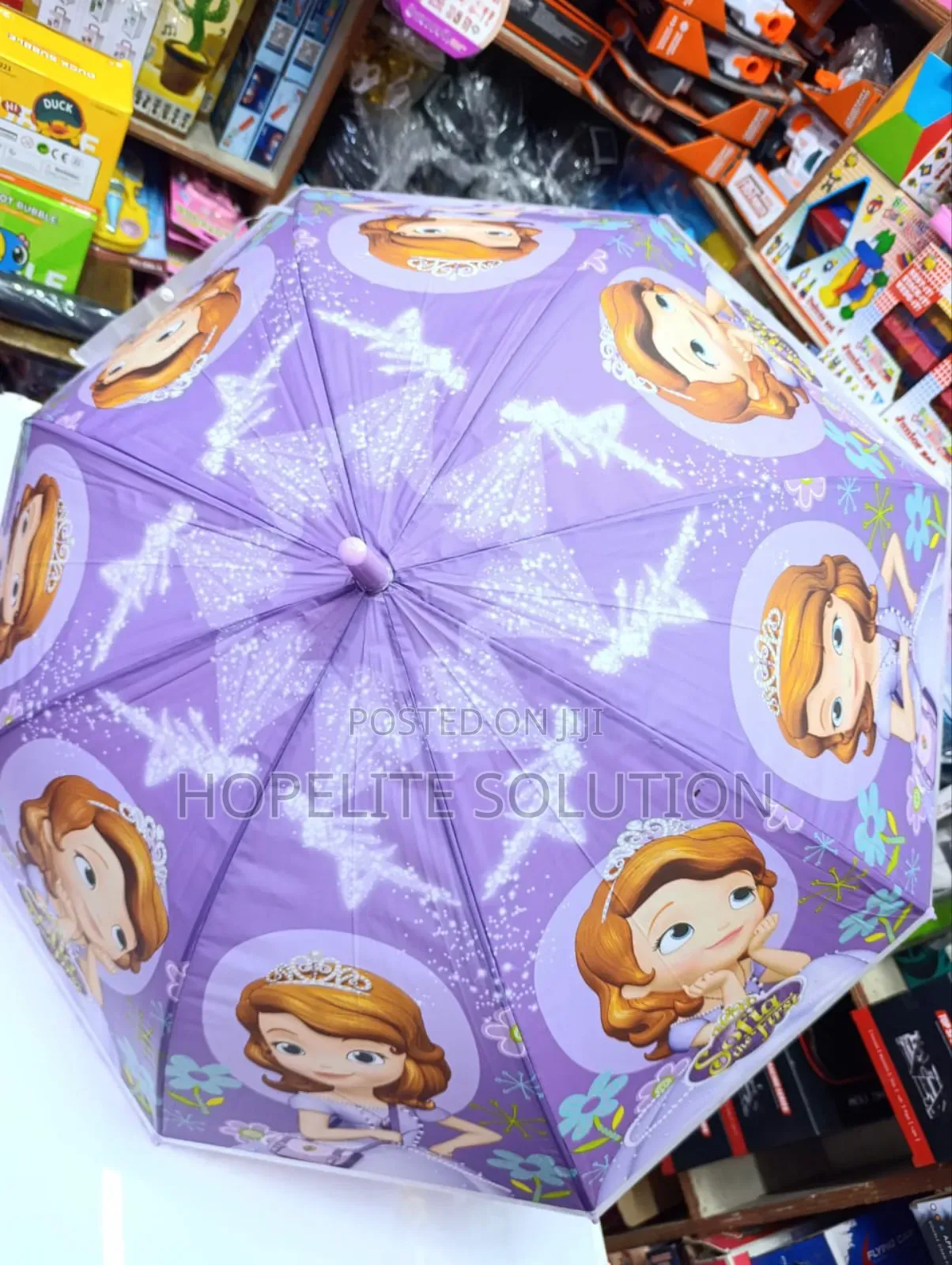 Cartoon Themed Kids Umbrella