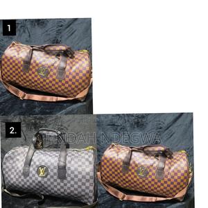 *High Quality Leather Duffel Bag - main view