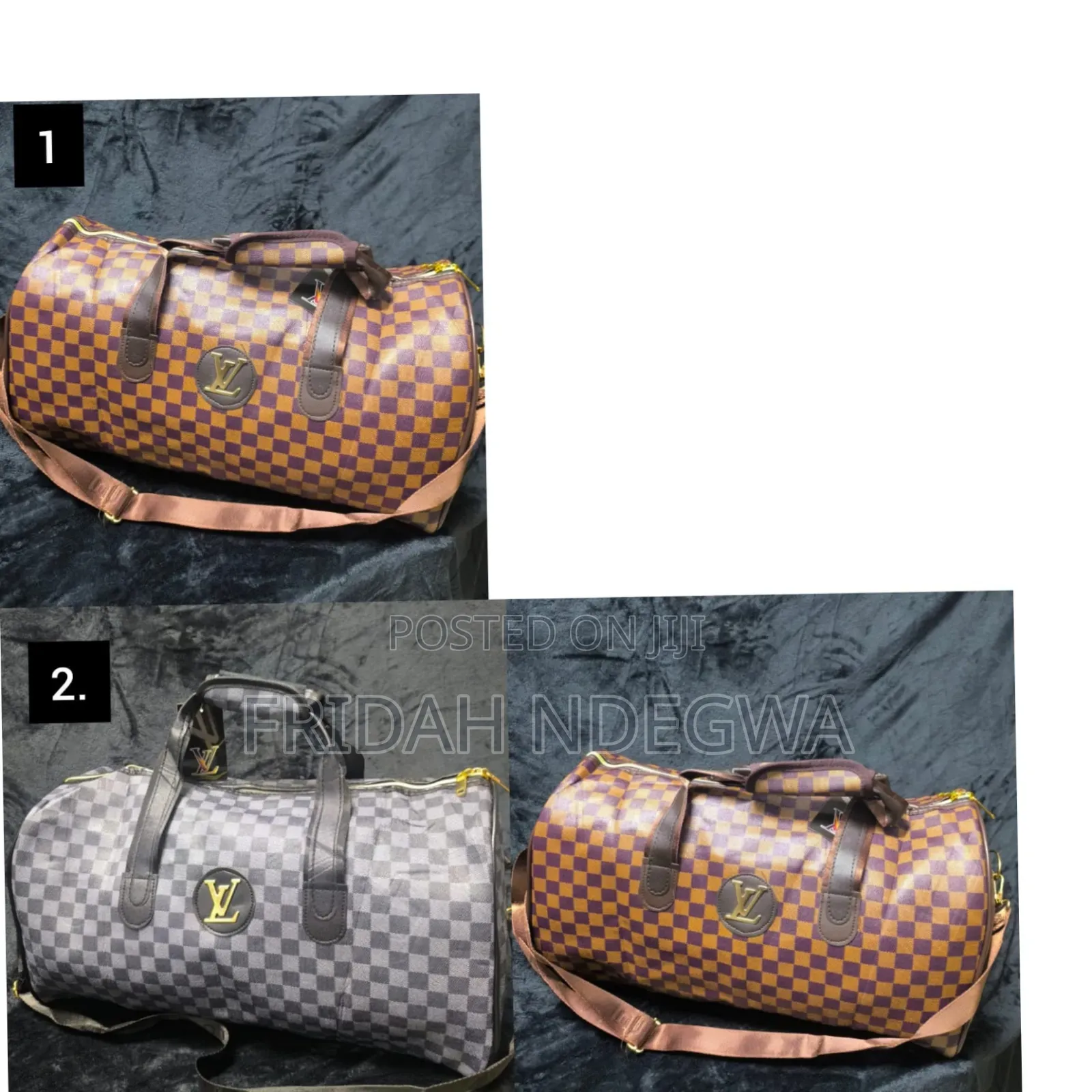 *High Quality Leather Duffel Bag