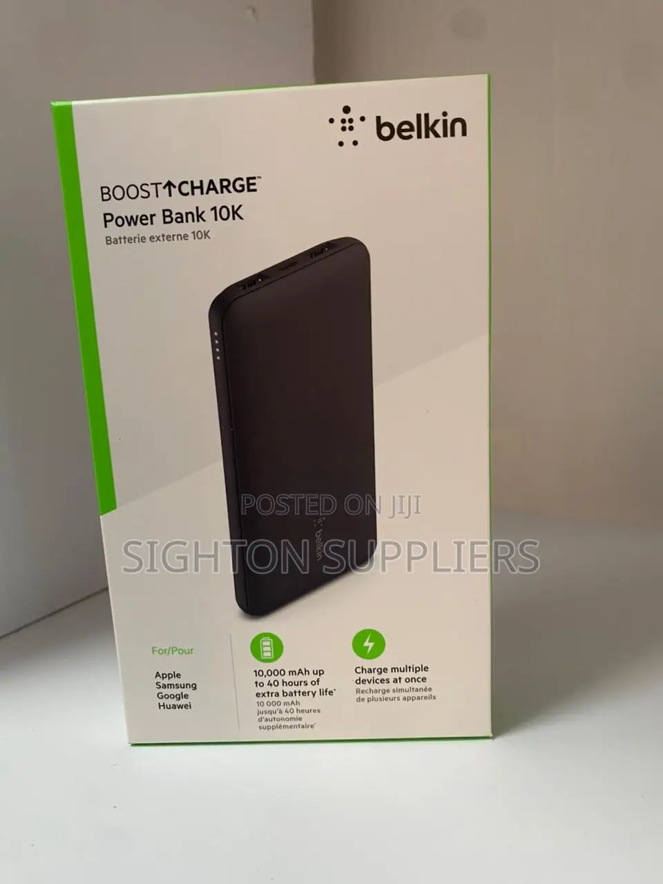 Belkin Boostcharge Usb-C Power Bank (10,000mah, 15w, Black)