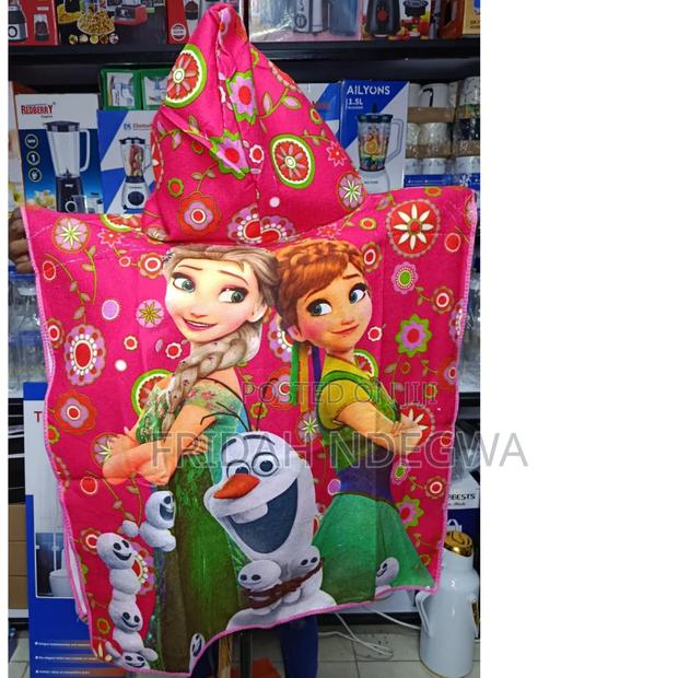 Hooded Cartoon Themed Towels.