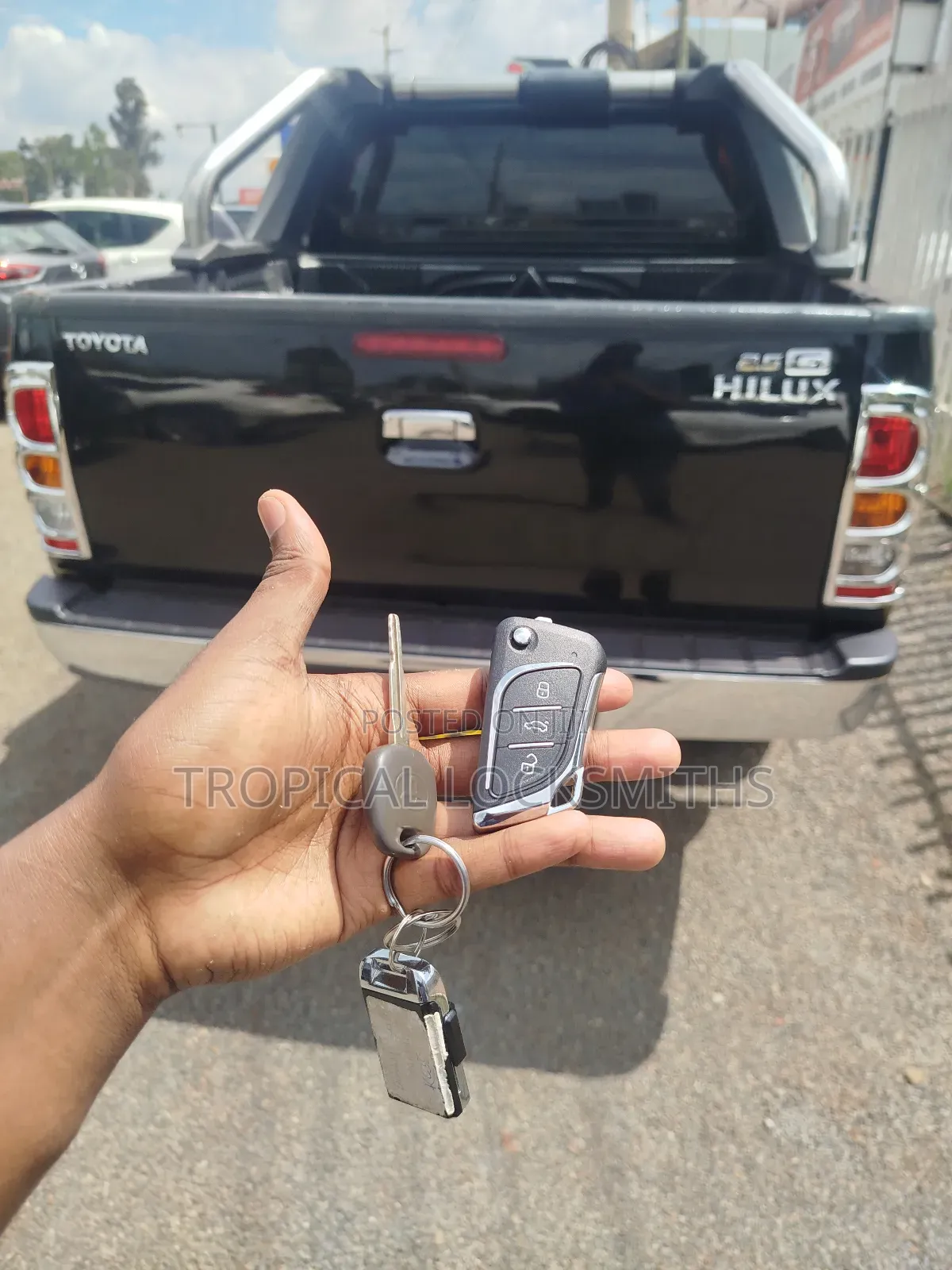 Toyota Hilux Car Key Upgrade