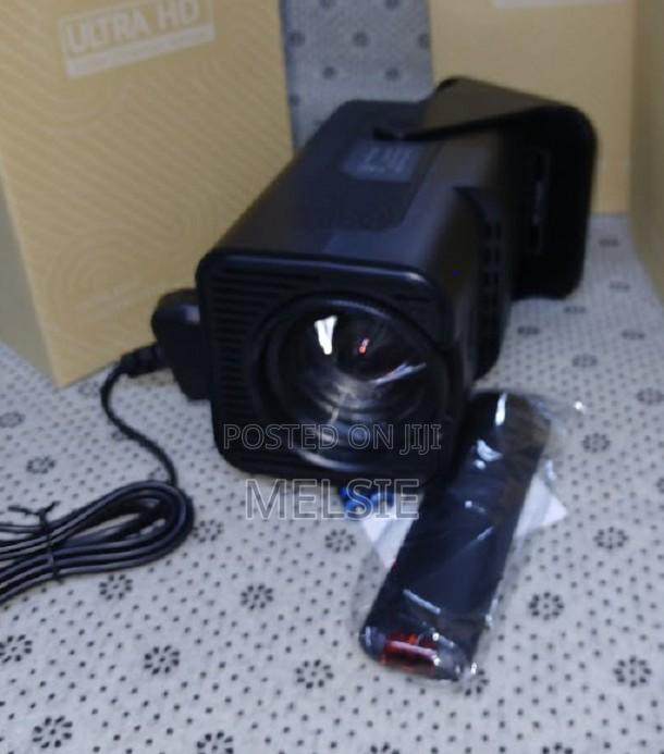 1080p Bluetooth Projector, Auto Keystone Portable Video Projector, - thumbnail 2