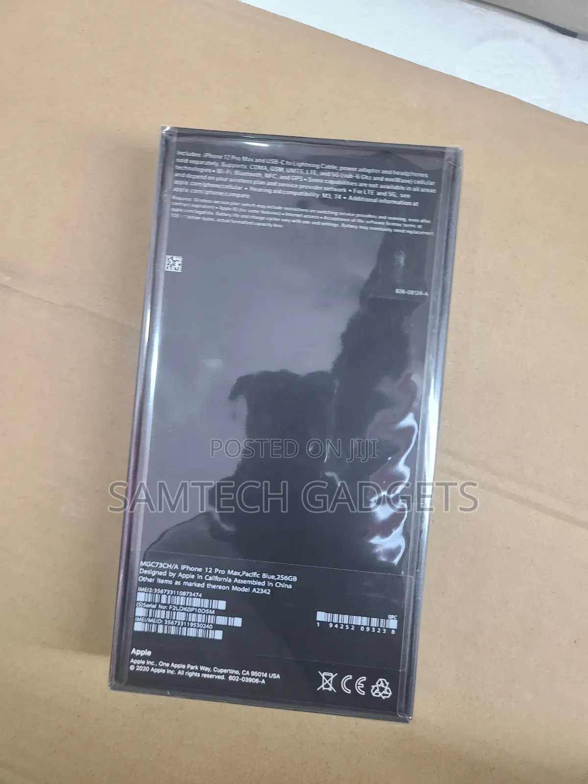 New Apple iPhone 12 Pro Max 256 GB Gold