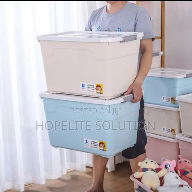 Stackable Storage Box With Wheels.