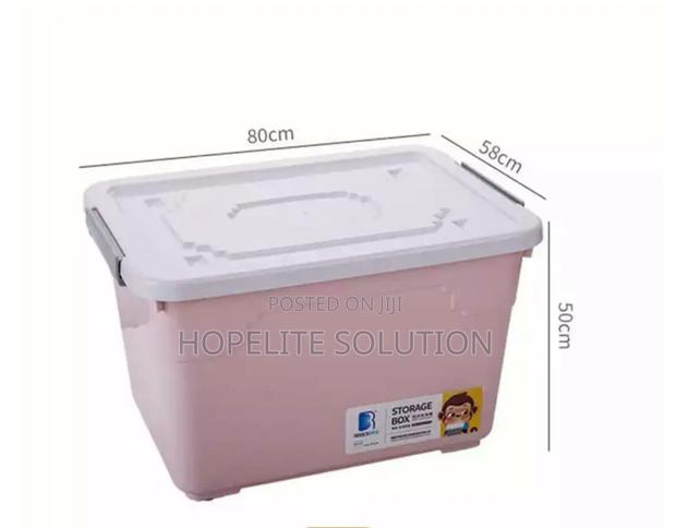 Stackable Storage Box With Wheels. - thumbnail 3