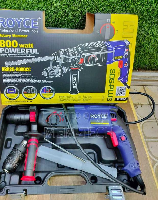 Powerful Royce Rotary Hammer 800w