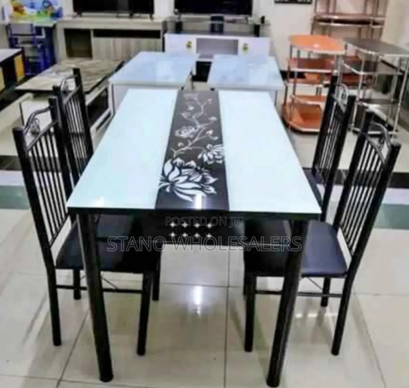 Appealing 4 Sitter Dinning Table