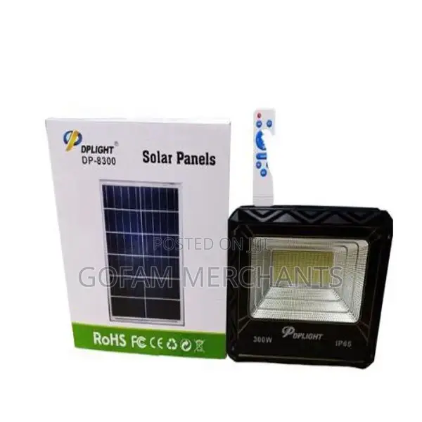 Dp Light Best 300w Solar Floodlight for Outdoor Security – Bright