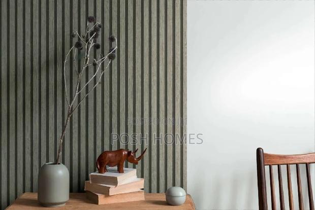 Grey Fluttted Quality Home Wallpapers