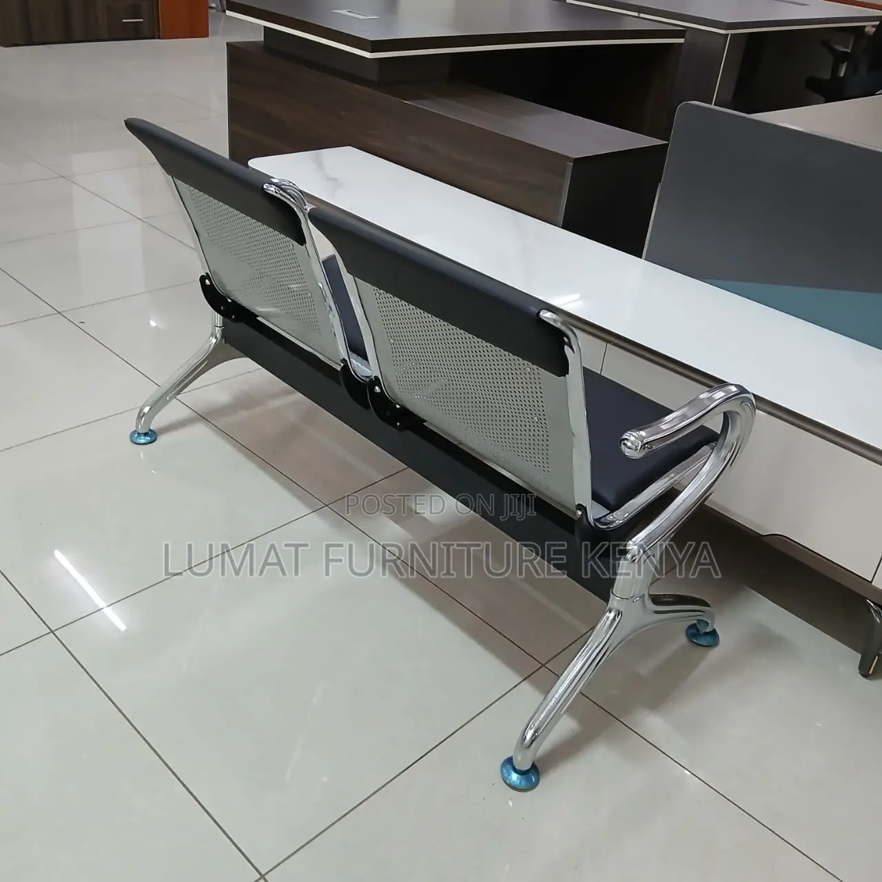 Twin Comfort Waiting Bench