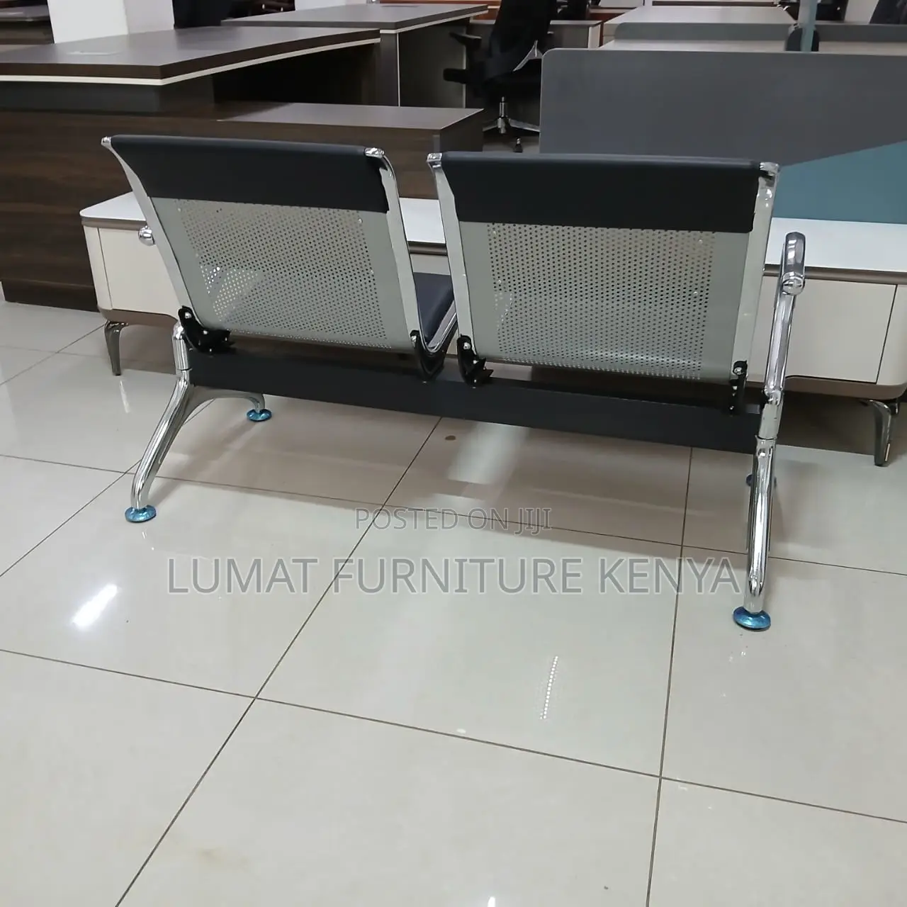 Twin Comfort Waiting Bench