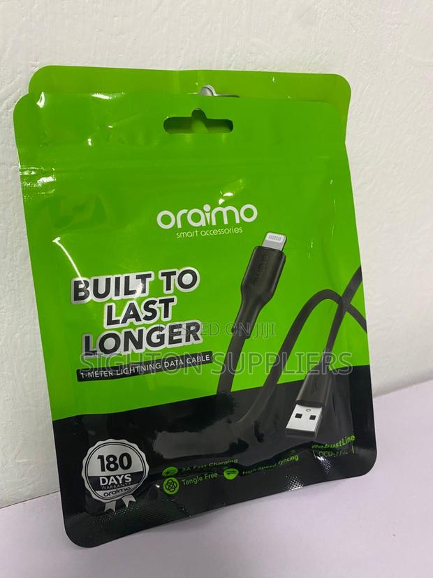 Oraimo iPhone Cable Ocd-114l 2a - thumbnail 2