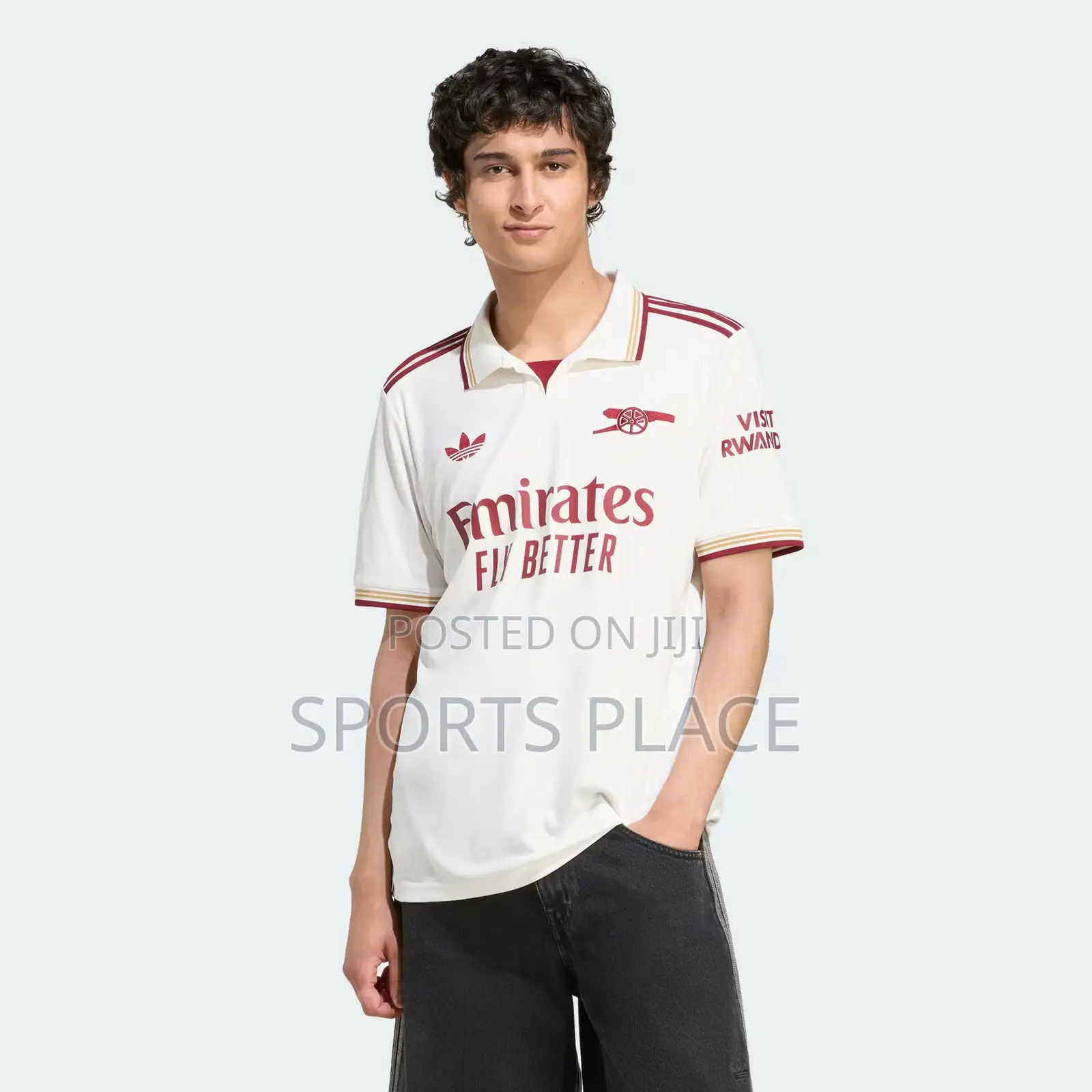 The New Arsenal White Jersey - Third Kit 25/26 Fan