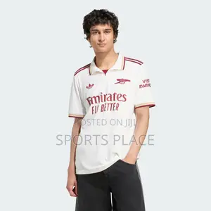 The New Arsenal White Jersey - Third Kit 25/26 Fan