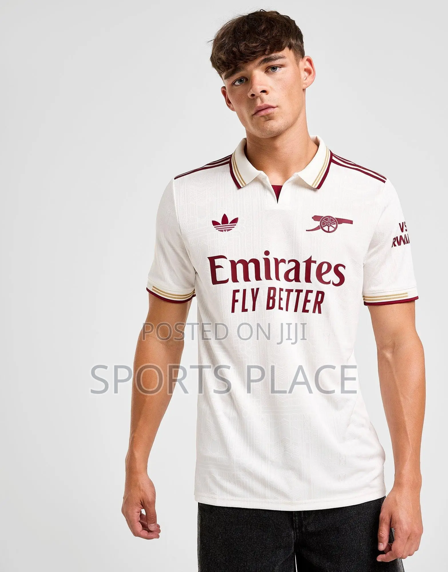 The New Arsenal White Jersey - Third Kit 25/26 Fan