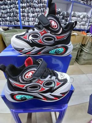 Red Boys Spiderman Sneakers - thumbnail 2