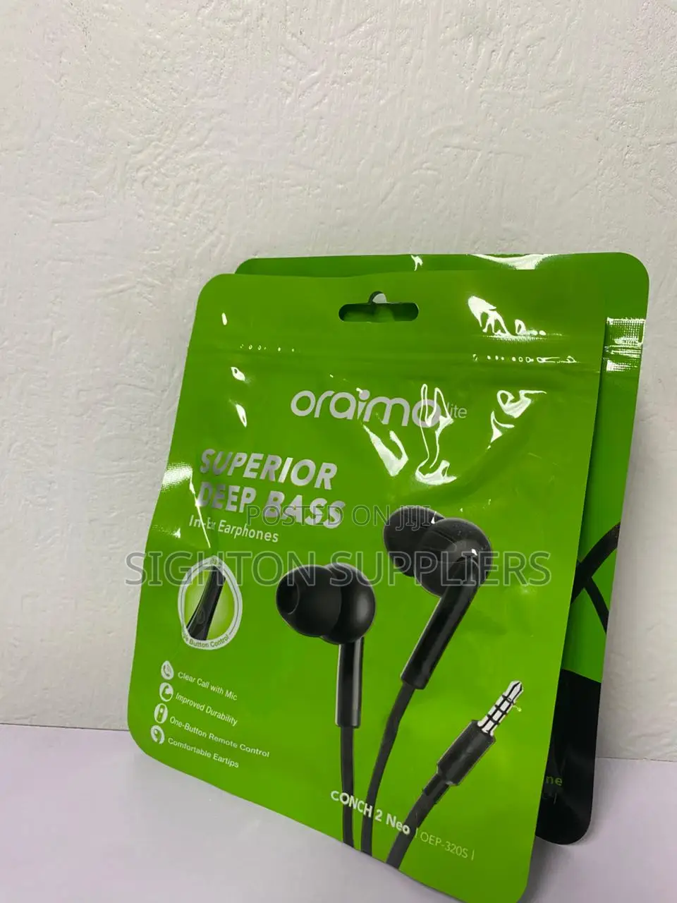 Oraimo Oep-320s Conch 2 in-Ear Wired Earphones