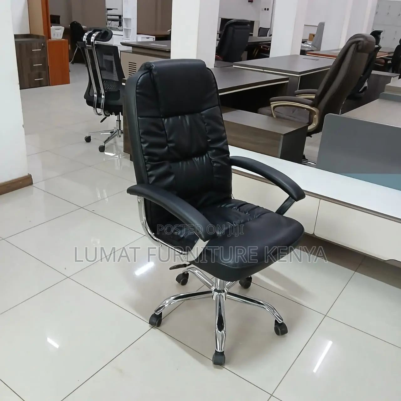 Softtouch Leather Office Chair