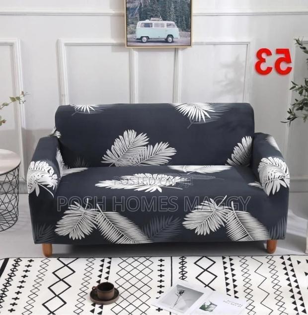Textured Sofa Covers Printed - main view