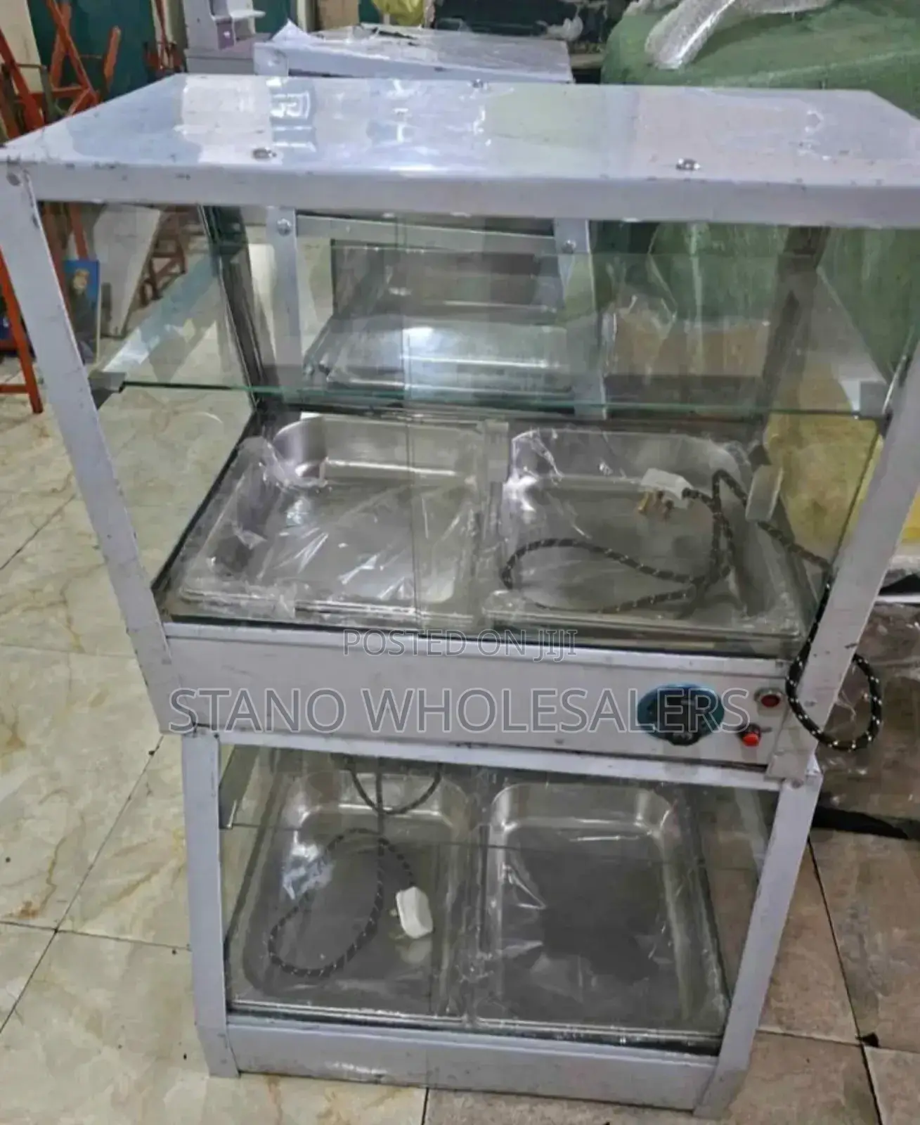 Chips Warmer With Double Insert