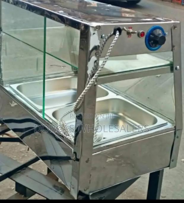 Double Insert Chips Warmer - main view