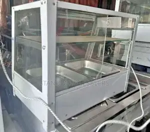 Commercial Chips Warmer With Double Insert