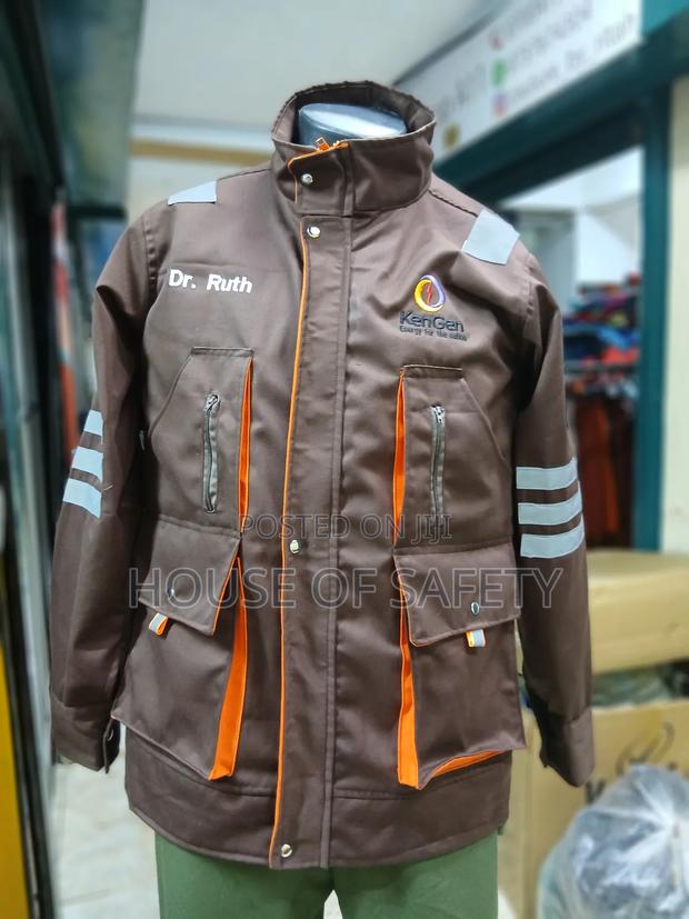 Brown Jackets With Reflectors - thumbnail 3