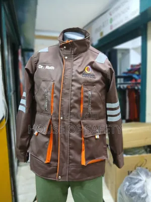 Minor Orange And Brown Safety Jackets