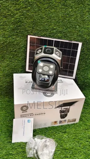 4g Solar Powered PTZ Camera -(4mp Resolution Full PTZ Camera