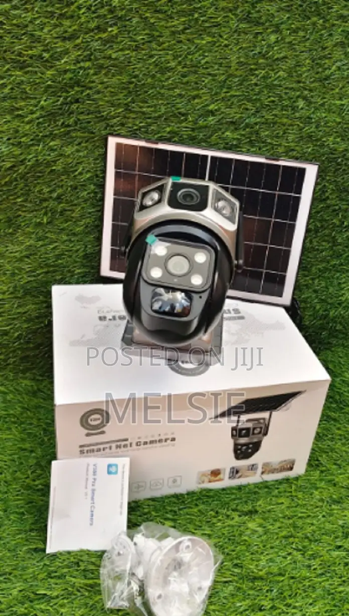 4g Solar Powered PTZ Camera -(4mp Resolution Full PTZ Camera