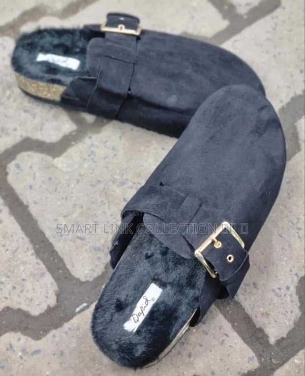 *Faux Fur Lined Clogs*  - thumbnail 2