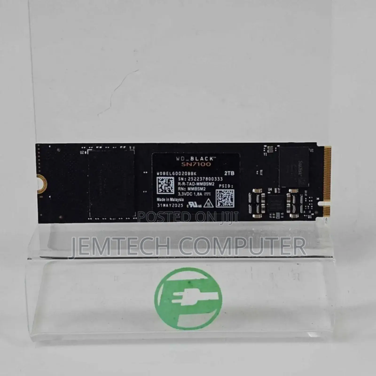 Western Digital Wd Green Sn3000 Nvme Internal SSD 1tb
