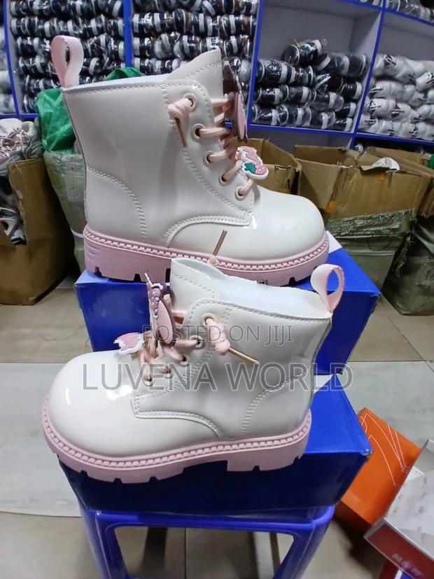 Fancy Laced Girls Boots - thumbnail 3